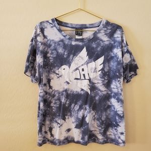 Modern Lux Peace Tie-Dye Graphic Tee Size XL